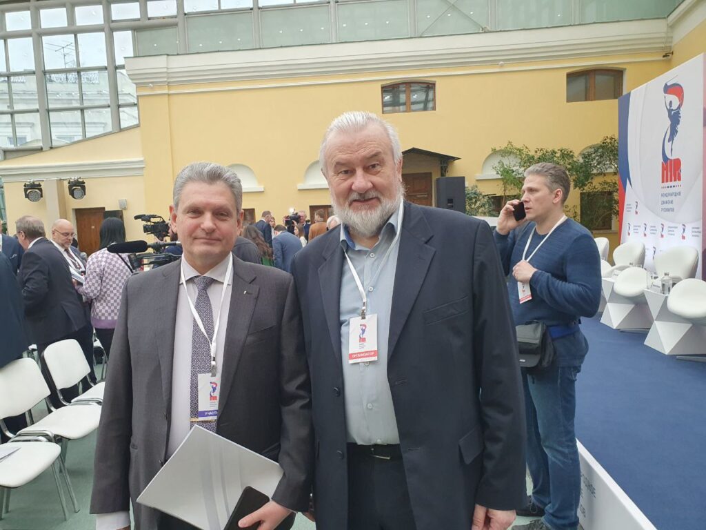 Анатолий Степанов с Николаем Малиновым